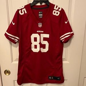 NFL 49ers Jersey Davis 85